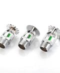 Get Your Life Savers In Order With These Bad Ass 5 Piece Fire Sprinkler Heads Featuring DN15 R1/2 Connection showing three chrome sprinkler heads.