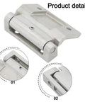 Heavy Duty Industrial Door Hinge For Mechanical Equipment Crafted From Grade 304 Stainless Steel With Protective Coating delivers smooth operator action.