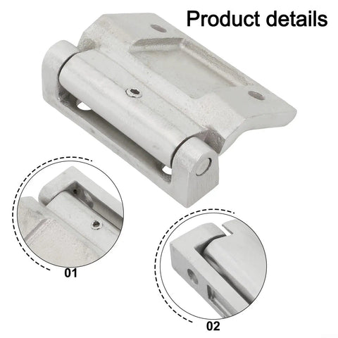 Heavy Duty Industrial Door Hinge For Mechanical Equipment Crafted From Grade 304 Stainless Steel With Protective Coating delivers smooth operator action.