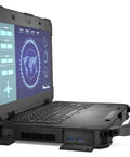 Rugged Laptop Featuring Intel Core I5, 16Gb Ram, And 512Gb Ssd with high-resolution screen and ports visible.