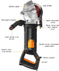 Beast Of An Electric Wall Chaser For Concrete, 5500W Grooving Cutter With Adjustable Depth And Width, Dust Free Operation
