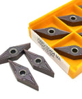End Milling Cutter Tool Part Set VNMG160404 VNMG160408 VP15TF Aluminum Inserts Hard Alloy Blades For CNC Lathe 10Pcs in a Box