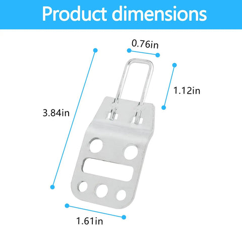 Dishwasher Door Latch Strike Replacement 154662601 Compatible With Electrolux Gibson Kelvinator Westinghouse Frigidaire Dimensions
