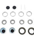 Two Set All In One Boat Trailer Axle Hub Wheel Bearing Kit With Grease Seals And Cotter Pins Fits 16 Inch 2000 2200 Lbs Axles