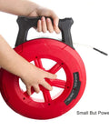 Person holding red Pipe Blockage Detector Water Pipe Locator For Underground Diagnostics and Wall Scanning Wireless Probe