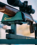 Adjustable Ambidextrous Rifle And Shotgun Shooting Rest For Outdoors And Range With Rock Solid Steel Frame Full Windage And Elevation Adjustments