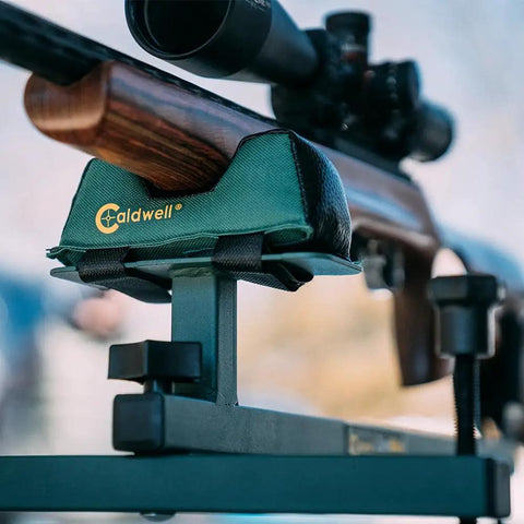 Adjustable Ambidextrous Rifle And Shotgun Shooting Rest For Outdoors And Range With Rock Solid Steel Frame Full Windage And Elevation Adjustments