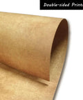 Close-up of Old School Vintage Letter Paper Pack With 60 Sheets, Aged Double Sided 8.5 By 11 Inch 120Gsm Printer Paper