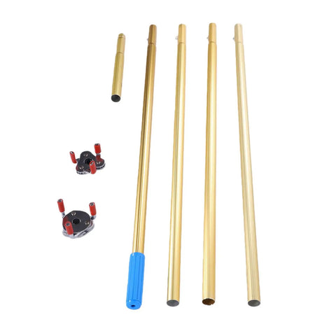 Heavy Duty Smoke Detector Removal Tool With 4.3 Meter Extension Pole Skip Shaky Ladders And Crush High Ceiling Jobs Like A Champ Rock Solid Aluminum Shaft For Fast Alarm Swapping And Routine Maintenance