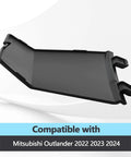 Mitsubishi Outlander Front Bumper Tow Hook Eye Cover Cap Replacement For 2022 2023 2024 Replaces 6400L364