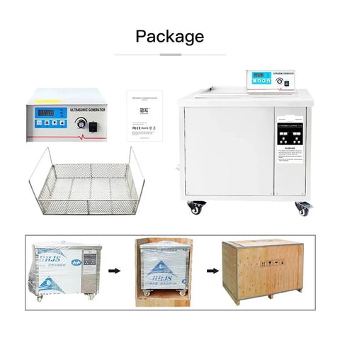 Premium Ultrasonic Cleaner Machine With Digital Timer For Automotive Fuel Injectors Carburetors Jazz Instruments And Small Parts Deep Cleaning Tank