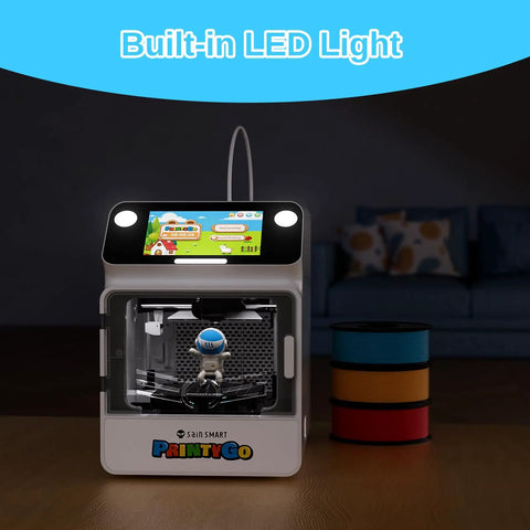 Next Level Mini 3D Printer For Kids With Auto Leveling And Hella Safe Kid Friendly Frame Plus Five Inch Touch Screen And Zero Fuss Preassembled Build Making It A Legit Stem Gift