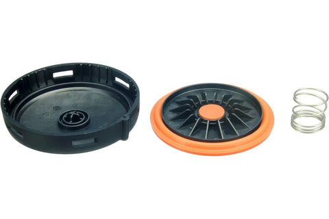 Crankcase Vent Valve Repair Kit components for breather valve on valve cover, includes spring and plastic parts, restores engine performance.
