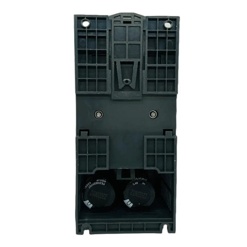 Three Phase 380V Frequency Inverter Drive for Industrial Motors, Soft Start Speed Control, 1.5KW to 5.5KW Power Range, Plug and Play VFD with Precise RPM, Durable and Reliable Motor Speed Controller, rear view