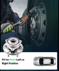 Front Wheel Hub Bearing Assembly 513324 for Dodge Durango 2011-2018 and Jeep Grand Cherokee 2011-2018 installed on vehicle