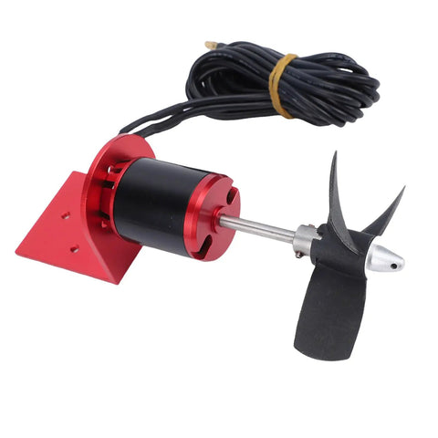 Underwater Thruster 6kg Thrust Brushless Motor For RC Boats With 3 Blade Propeller Lightweight Aluminum Alloy Build Sealed Waterproof Housing Ideal For Underwater Robots And Marine Projects