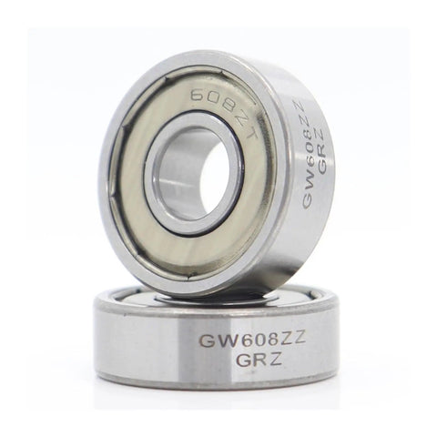 Heavy Duty 608ZZ Stainless Steel Ball Bearings Dual Shielded For Skateboards And DC Motors 8X22X7MM Handling Crazy Heat Up To 500F Slick Finish Roll Legit Fast Two Pack
