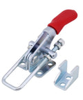 Latch Type Toggle Clamp Set 4 Piece Metal Hand Tools Kit For Vehicle Manufacturing And Electronic Assembly Durable Quick Release Clamps