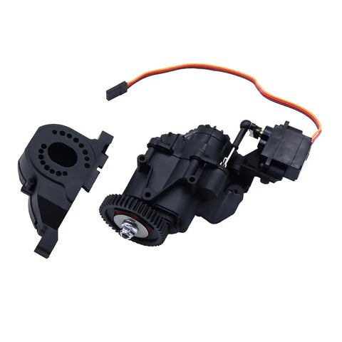 Dual Speed RC Gearbox With Servo And Internal Gears For 1 To 10 RC Crawler Upgrade Parts TRX4 TRX6