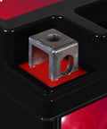 Close-up of the terminal of Boost Your Engine With This Slick 12V 10Ah 180CCA AGM Motorcycle Battery designed for dirt bikes.