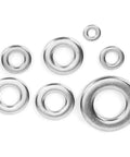 Assorted Your Go To Flat Washer Kit 720 Pieces Set In 304 Stainless Steel Assortment Sizes From M3 To M12 Rust Resistant Gasket Washers