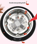 Zero Hassle Full Automatic Bean To Cup Coffee Maker One Touch Brews Smooth Espresso Rich Latte Creamy Cappuccino And Hot Water With Integrated Fresh Grinder White Machine For Home Or Office Desk double leaf grinding knife top view with spices