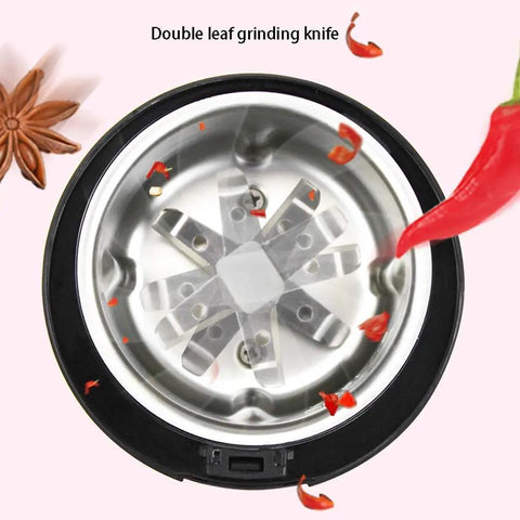 Zero Hassle Full Automatic Bean To Cup Coffee Maker One Touch Brews Smooth Espresso Rich Latte Creamy Cappuccino And Hot Water With Integrated Fresh Grinder White Machine For Home Or Office Desk double leaf grinding knife top view with spices