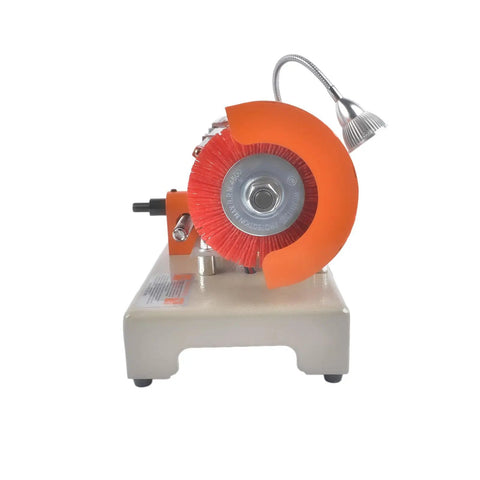 Front view of 2 In 1 Automatic And Manual Metal Cutter for Precision Slotting 110V 120W Power Tool with Hand Wheel Feed and Fine Needle Guide
