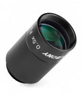 1.25 Inch 0.5x Focal Reducer For Telescope With C Mount Adapter To CCD Camera, cylindrical lens with black casing