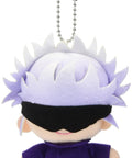 Ball Chain Mascot Gojo Satoru From Jujutsu Kaisen Anime Character Collection Bag Charm, 13 cm tall, polyester/nylon, cute figure.