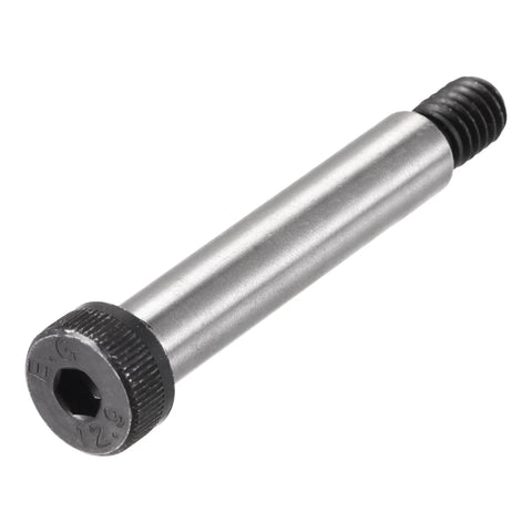 Alloy Steel Hex Socket Shoulder Bolts With 2 Inch Shoulder Length And 3/8 Inch Shoulder Diameter 5/16-18 UNC Thread 6 Pack