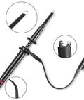 High Voltage Oscilloscope Probe P4100 Pro Grade Kit with accessories, test leads, ground clip, 100 MHz, 2000 V, 100:1 attenuation.
