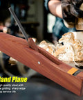 Rosewood Hand Plane For Woodworking Wooden Plane With Grooving Feature DIY Carpenter Kit For Furniture Making