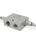Dual Crossover Hydraulic Relief Cushion Valve With Three Quarter Inch NPT Ports And 30 GPM For Reversible Hydraulic Motors Or Double Acting Cylinders, Delivers Beefed Up Surge And Shock Protection To Minimize Overloads In Hydraulic Circuits.
