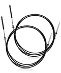 16Ft Throttle And Shift Control Cable Replacement 0173116 Fits BRP OMC Johnson Evinrude Outboard Engines Two Pack