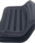 LMS2002 Black Mower Seat Low Back Universal Fit For Lawn Tractors And Riding Mowers Comfortable And Durable With Easy Install For Tough Turf And All Weather Use With Padded Cushion And Shock Absorption For A Smooth Ride On Any Mower, black vinyl low-back seat