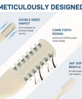 Double Sided Nose Hair Trimmer For Men And Women With 360 Degree Nostril Hair Cutter featuring double-sided comb tooth design