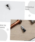 Heavy Duty Stainless Steel Reset Spring Indexing Plunger With Knockout Self Locking Grip For Precision Shop Tools and Workshop Projects That Works Like A Charm Daily on a textured surface.