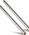 Two Pack Five Eighths Inch Outer Diameter Cold Rolled Steel Tube Seamless Round Tubing For Industrial And Automotive Projects, Twelve Inch Length