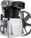 Two Cylinder Air Compressor Head Pump For Excavator Pneumatic System, 3HP 375L, 11 CFM 116 PSI, side view
