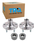 Beefy Front Wheel Bearing And Hub Kit For 2010 To 2015 Lexus RX 350 RX 450h And 2008 To 2011 Toyota Highlander Includes Two Front Wheel Bearings And Two Front Hubs DIY Ready