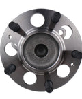Top Grade 512495 Rear Wheel Hub And Bearing Assembly For 2014 2019 Kia Soul And 2015 2019 Soul Ev overhead view of the hub assembly.