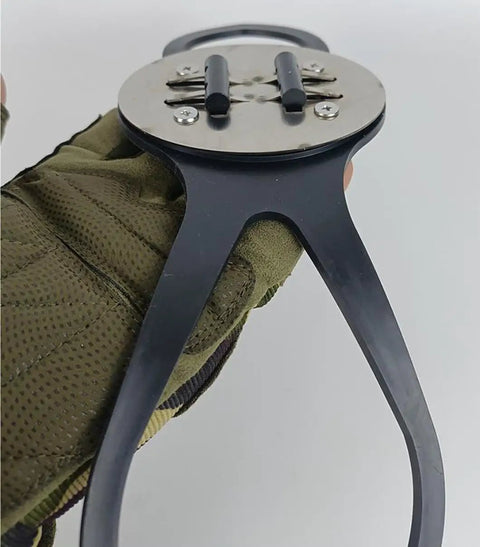 Close-up of Stunt Ready Bicycle Sparks Kit With Flint Pads And Foot Brake Sparks for Skateboards and Riding Shoes.