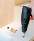 Four Pack Copper Shelf Pins For Cabinets And Furniture beside drill installation