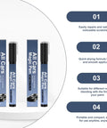 Smooth Roll Ready In Minutes With This Magic Car Scratch Remover Pen Two Pack showing two pens for quick auto paint fixer.