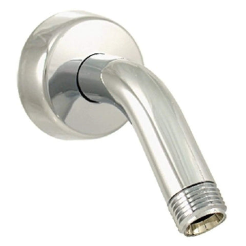 Shower Arm And Flange ABS Chrome Finish Replacement Part For Easy Install, Durable Shower Upgrade, Universal Fit, High Quality Plumbing Hardware