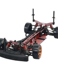 Beefed-Up Chassis Frame One-Tenth Scale Fiber Build With CVD Axles, Durable 4WD Drift Frame For Racing, side view