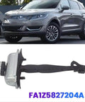 Lincoln MKX Rear Door Hinge And Door Stopper Limiter OEM Fa1Z5827204A for 2016-2023, shown below a silver Lincoln MKX vehicle.