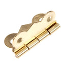 Gold Mini Butterfly Door Hinges 25mm By 20mm With Screws Ideal For Cabinets Drawers Jewelry Boxes And Small Furniture Decorative Hardware