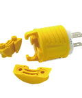 Heavy Duty 5-15P To 5-15R Extension Cord End Kit Plug And Play Replacement Plug And Connector Set NEMA Straight Blade 125 Volt